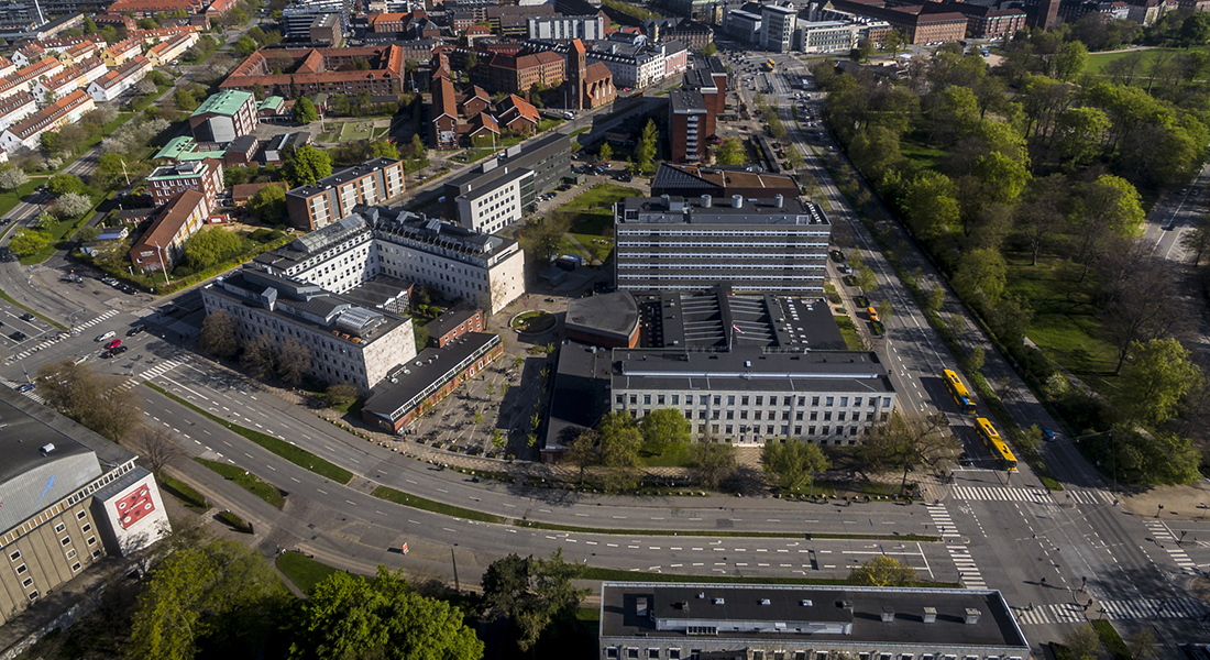 Pharma Campus from above