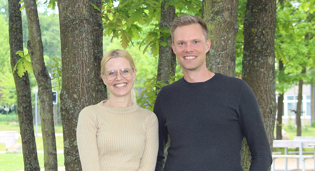 Professor Miriam Kolko and PhD Fellow Jens Rovelt