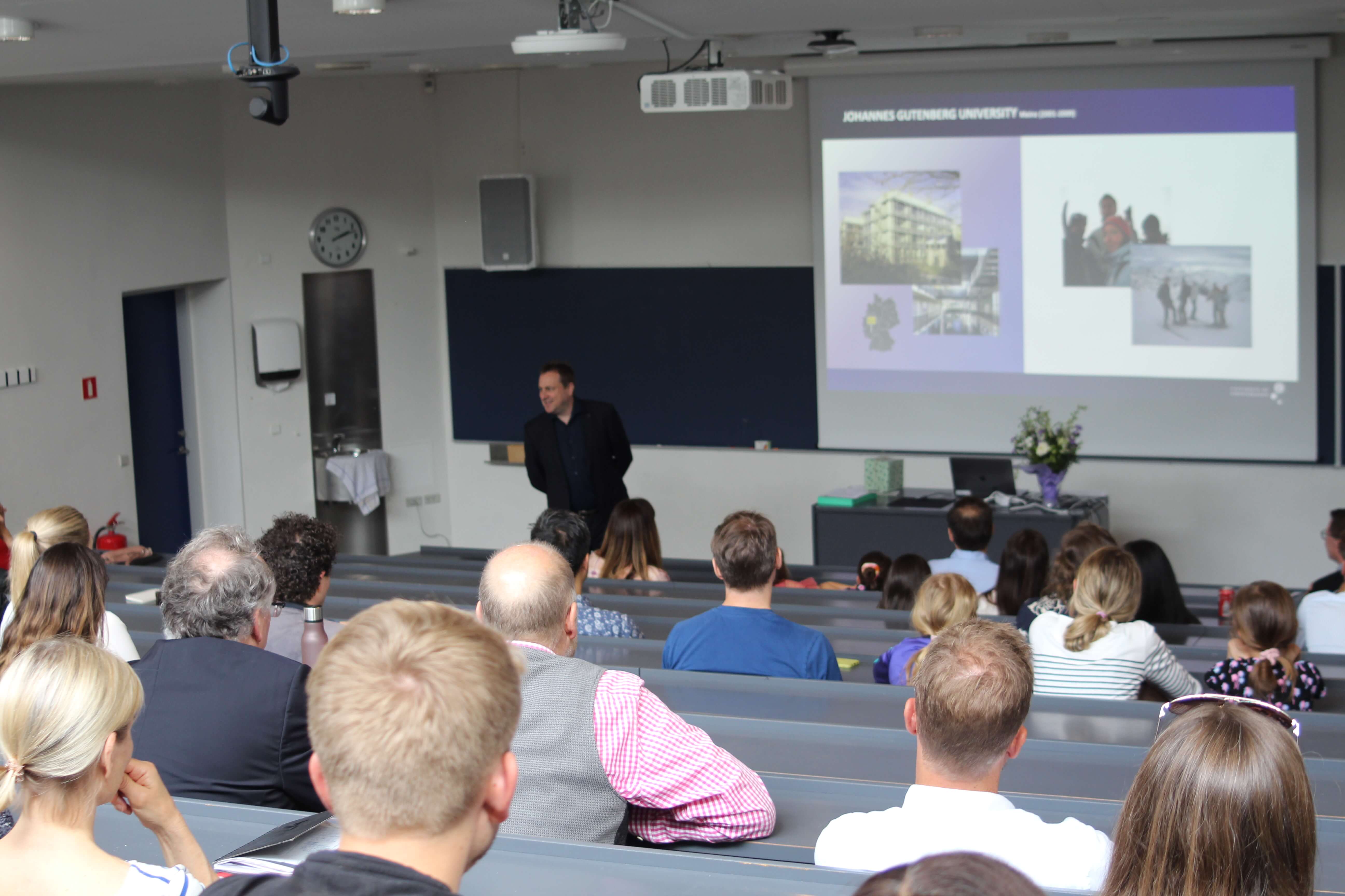 Professor Matthias Herth's inauguration.