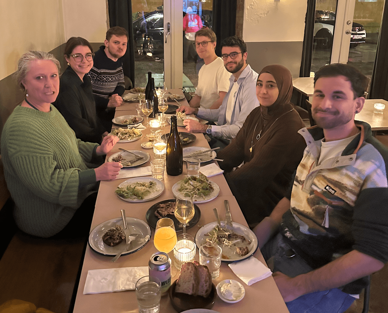 Group Dinner Olsen Lab UCPH 2025